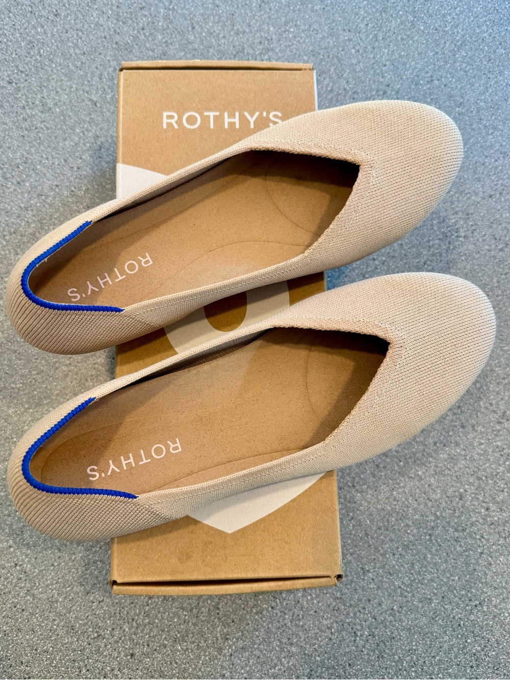 Rothy's Everyday Flats - like new